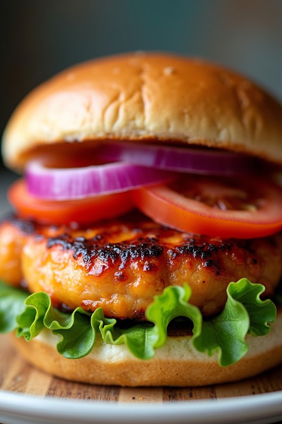 teriyaki salmon burger recipe