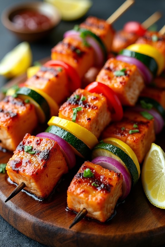 teriyaki salmon kabobs recipe