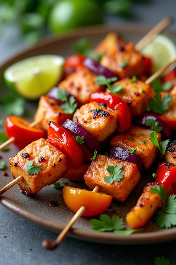thai sweet chili skewers