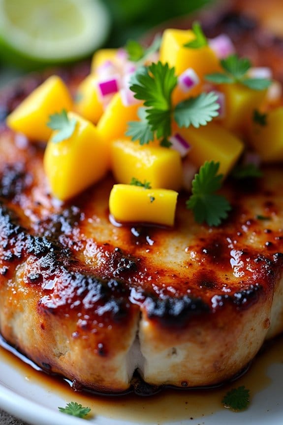 tropical bbq pork delight