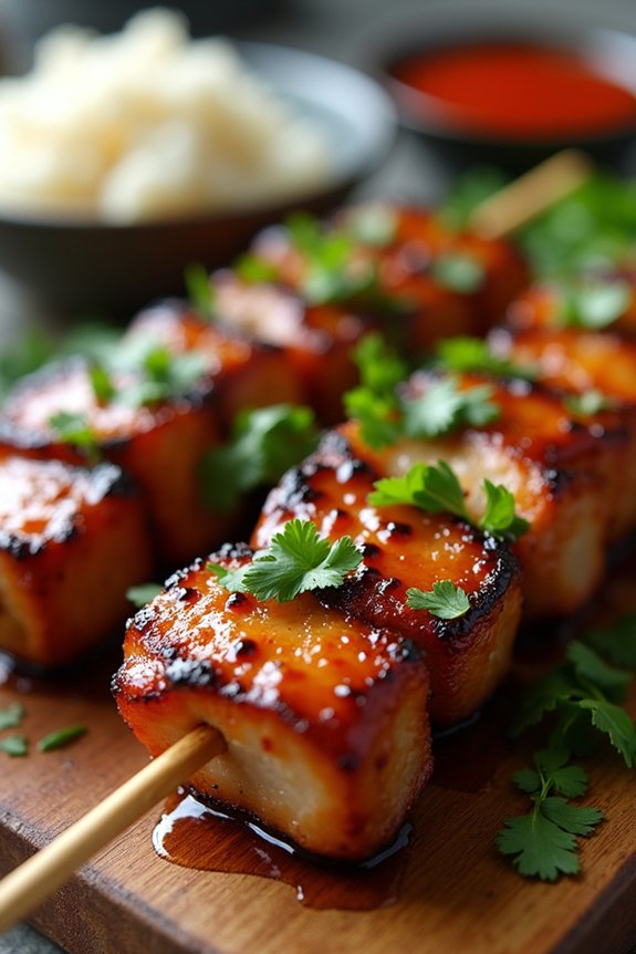 vietnamese lemongrass pork skewers