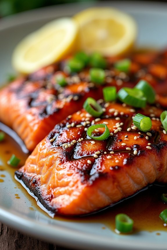 wasabi soy salmon recipe