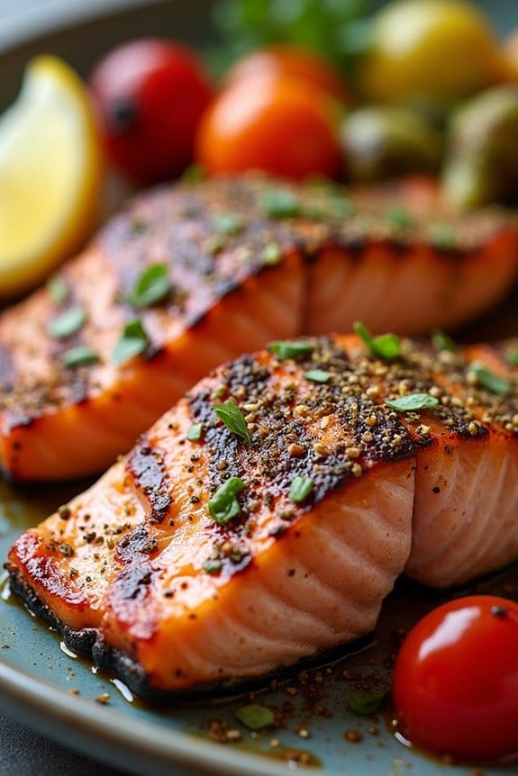 za atar grilled salmon recipe