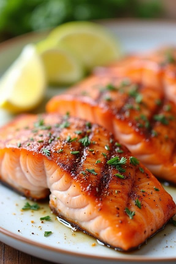 zesty citrus dill salmon rub