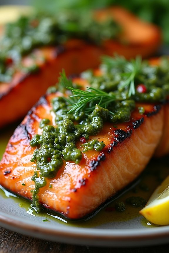 zesty grilled salmon delight
