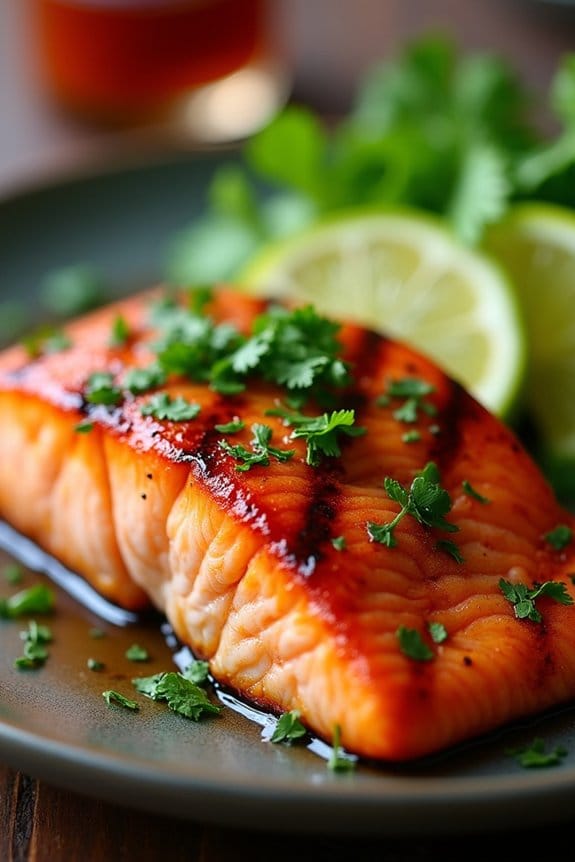 zesty grilled salmon delight