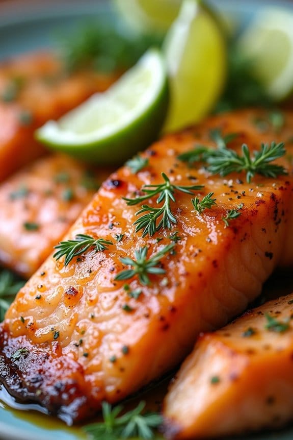 zesty lime dill salmon grilling