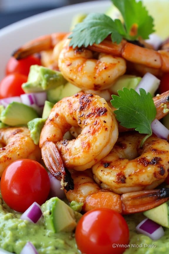 cajun lime shrimp salsa