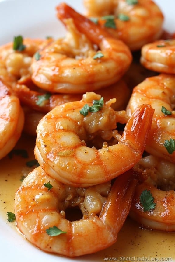 cajun shrimp honey glaze