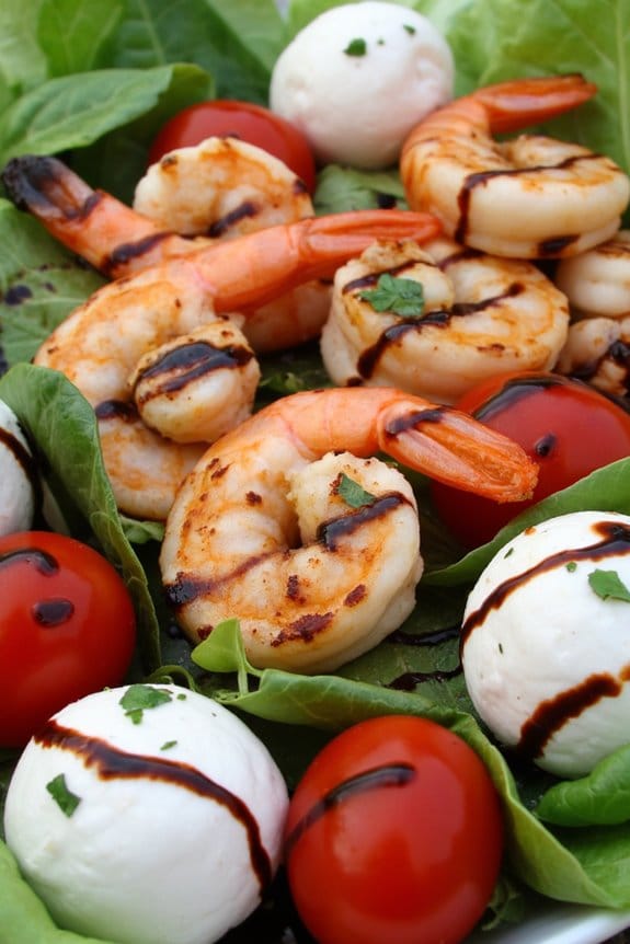 caprese shrimp salad recipe