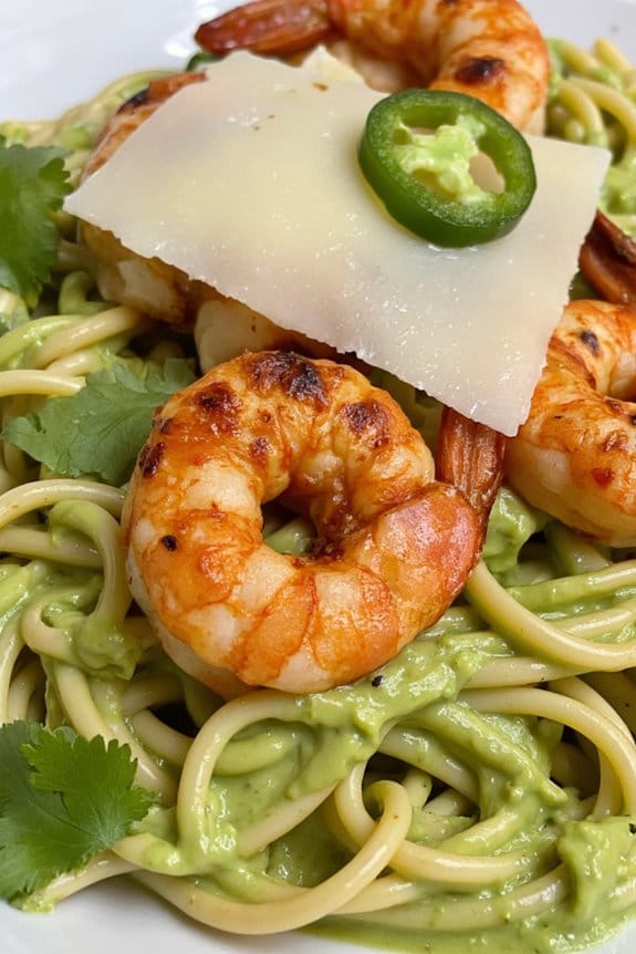 chipotle shrimp pasta delight