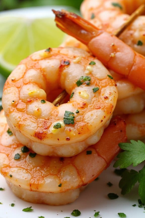 cilantro lime grilled shrimp