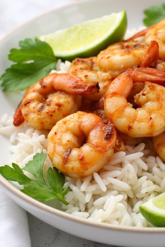 coconut lime shrimp delight