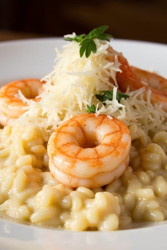 creamy shrimp risotto recipe