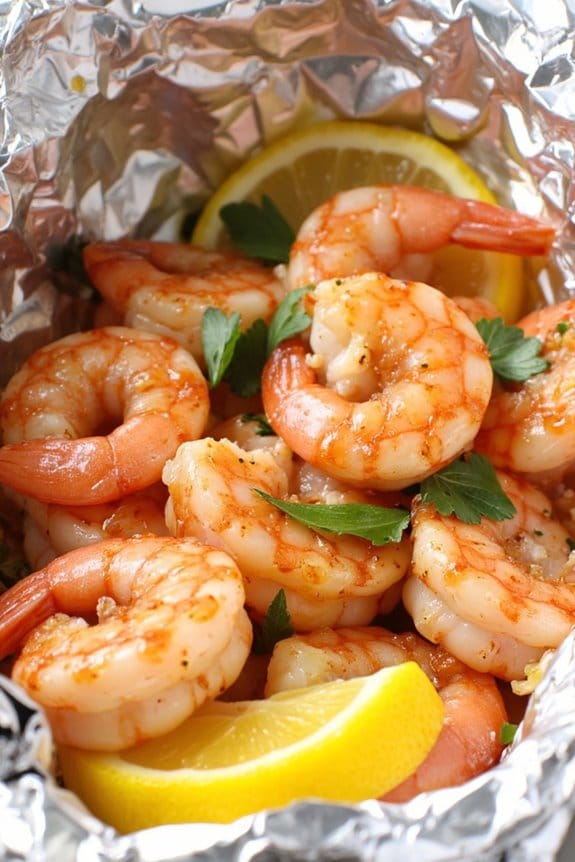 effortless shrimp grilling cleanup