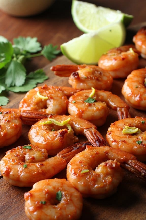 fiery chili lime shrimp