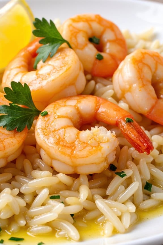 garlic butter shrimp delight