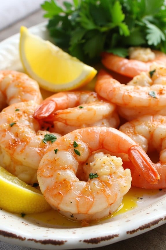 garlic olive oil shrimp