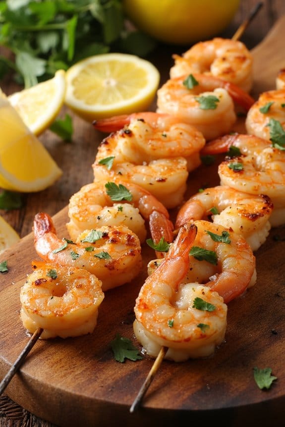 grilled shrimp skewers recipe