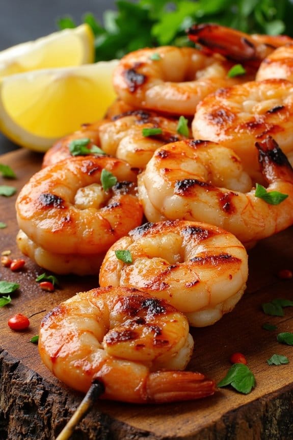 grilled shrimp skewers recipe