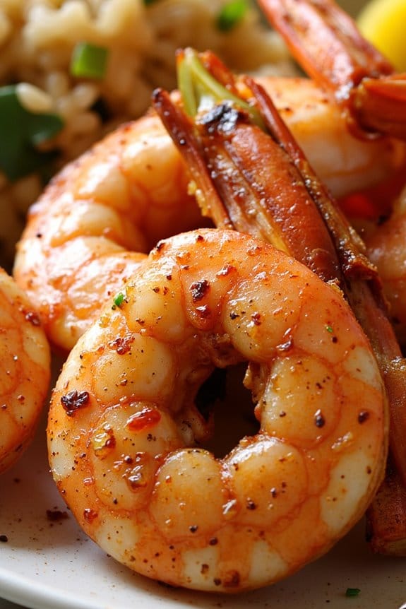 grilled shrimp with jerk spices
