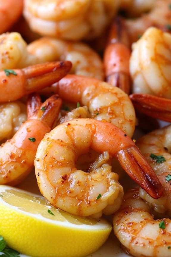 grilled shrimp with lemon garlic