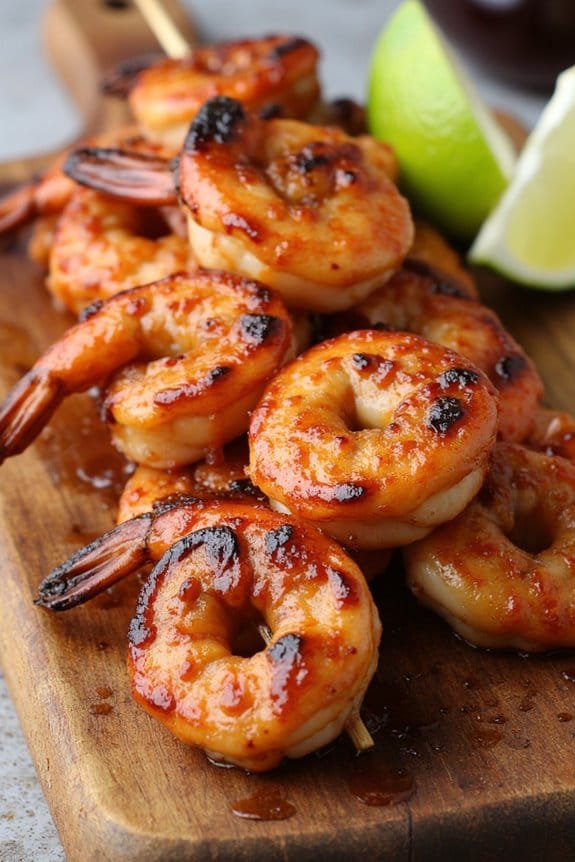 grilled smoky chipotle shrimp