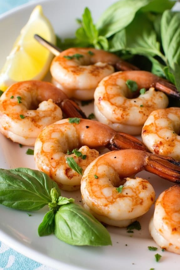 herb infused grilled shrimp delight