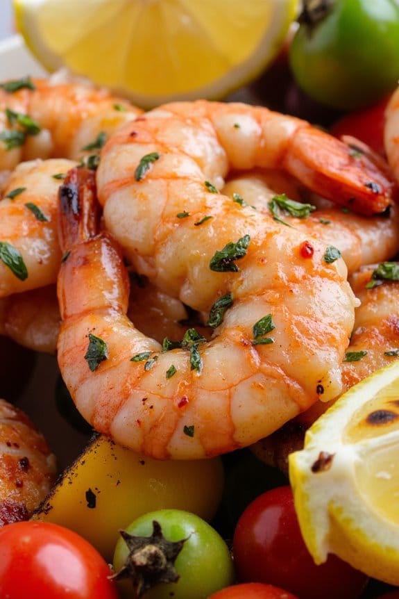 herb marinated grilled shrimp recipe