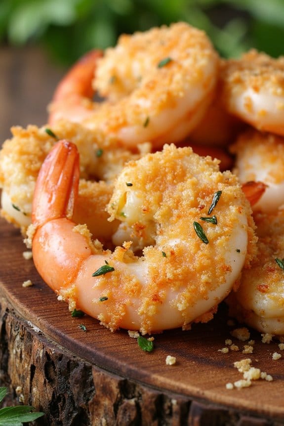 herb parmesan grilled shrimp