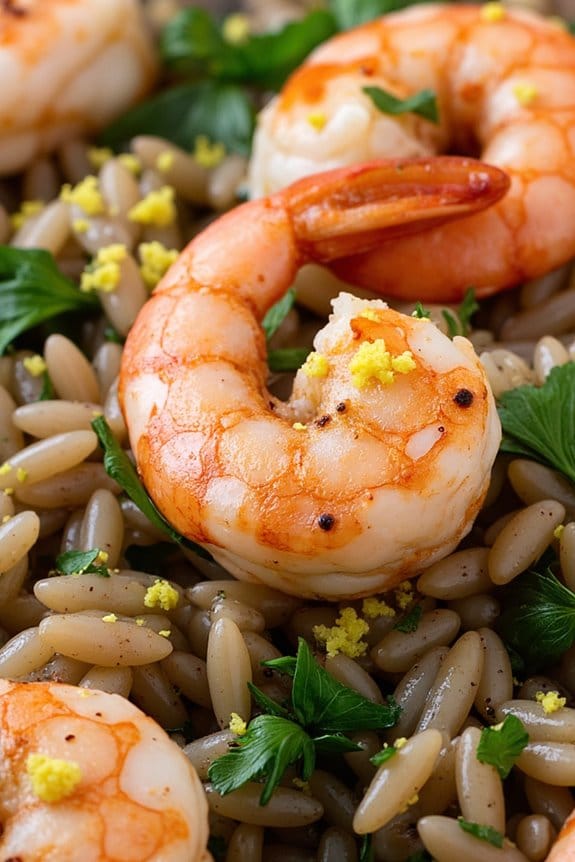 mediterranean shrimp with wild rice