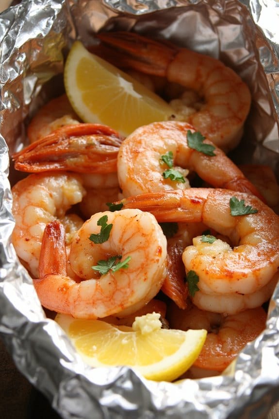 perfect foil grilled shrimp recipe