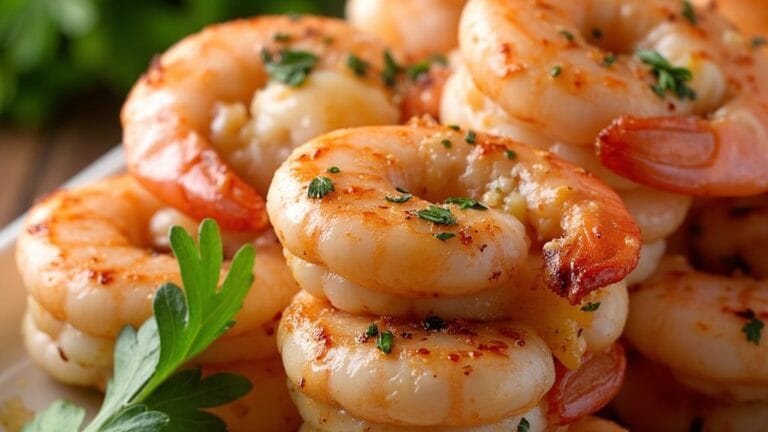 satisfying grilled shrimp kabobs