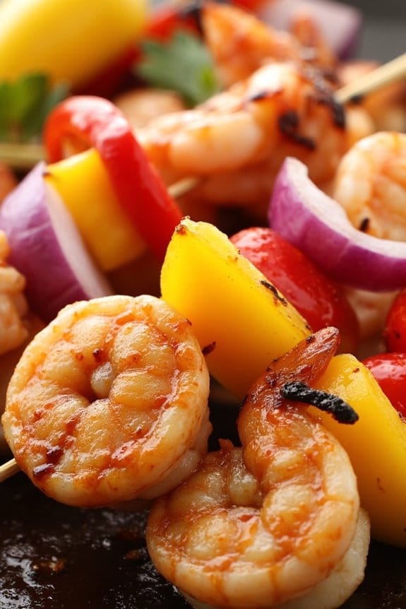 savory grilled shrimp skewers