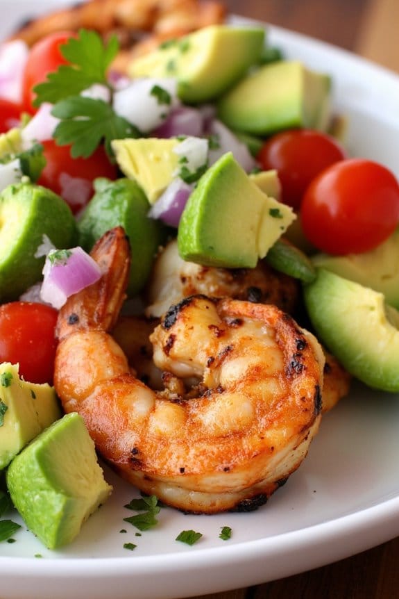 smoky chipotle grilled shrimp