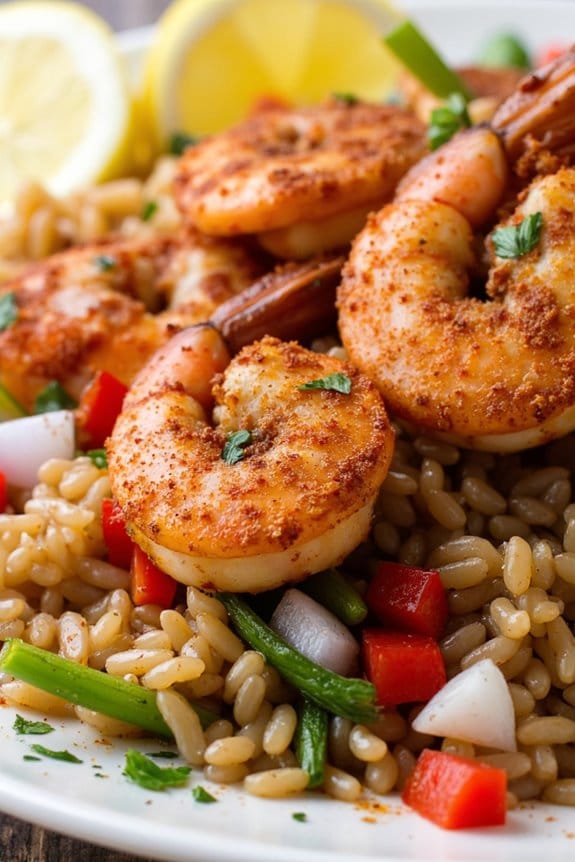 spicy cajun shrimp delight