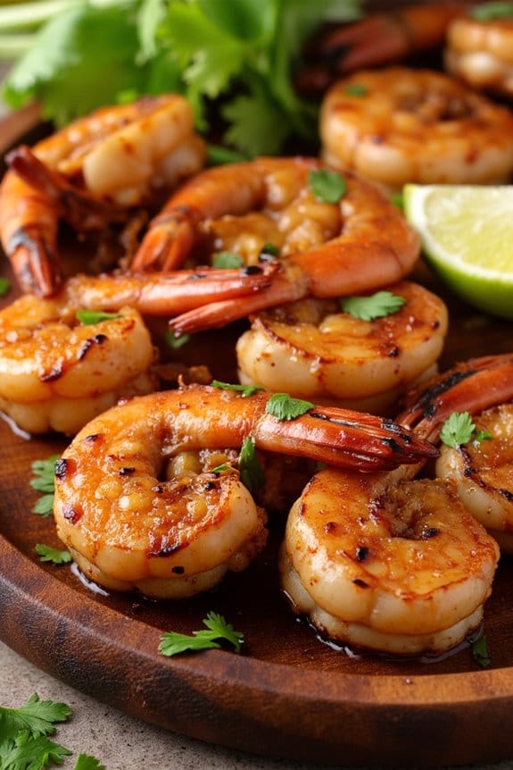 spicy grilled caribbean shrimp