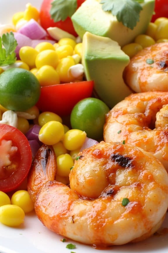 sweet and spicy shrimp