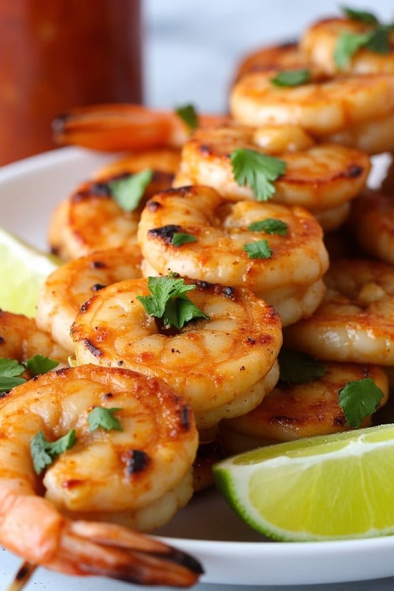 sweet and spicy shrimp