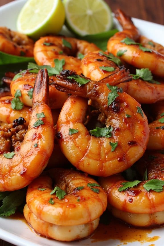 tropical grilled shrimp delight
