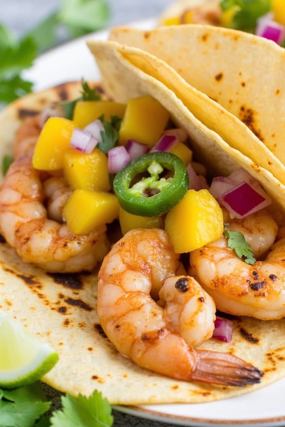 tropical shrimp tacos recipe