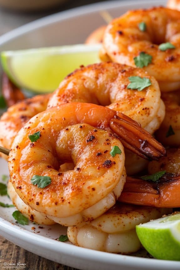 zesty chili lime shrimp
