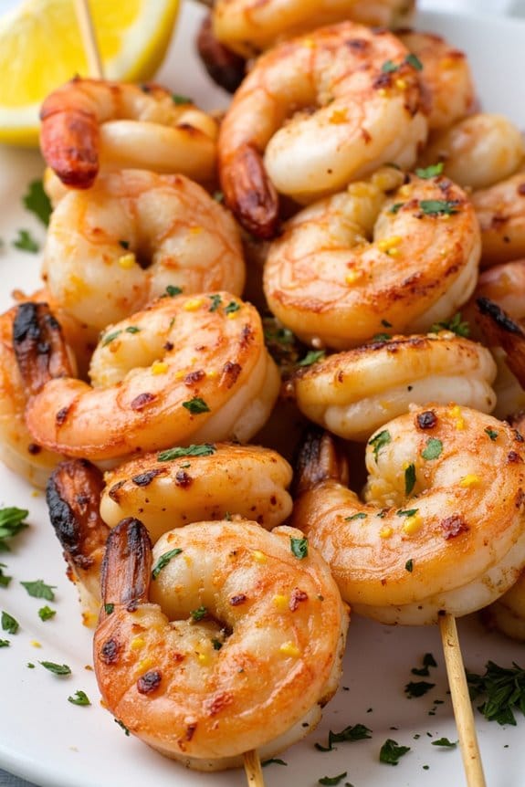 zesty grilled shrimp skewers