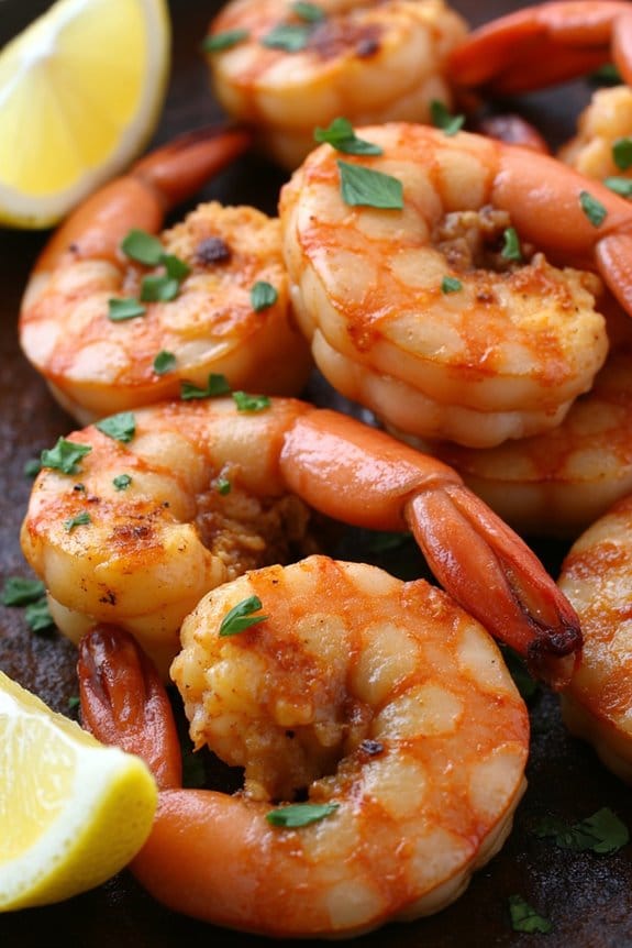 zesty paprika lemon shrimp