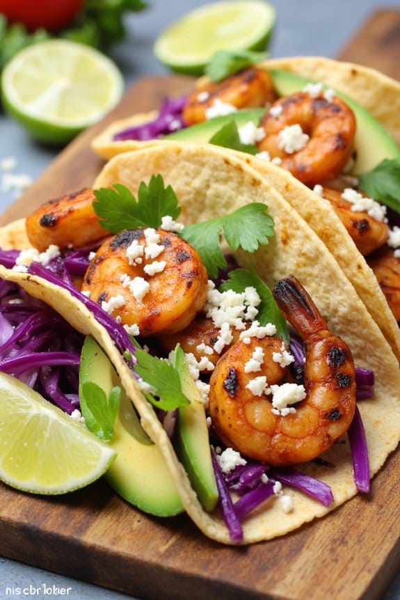 zesty shrimp tacos recipe