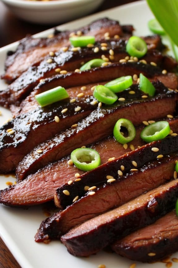 asian ginger soy steak
