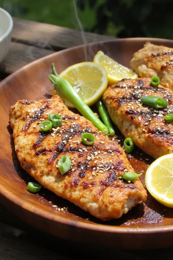asian soy ginger snapper