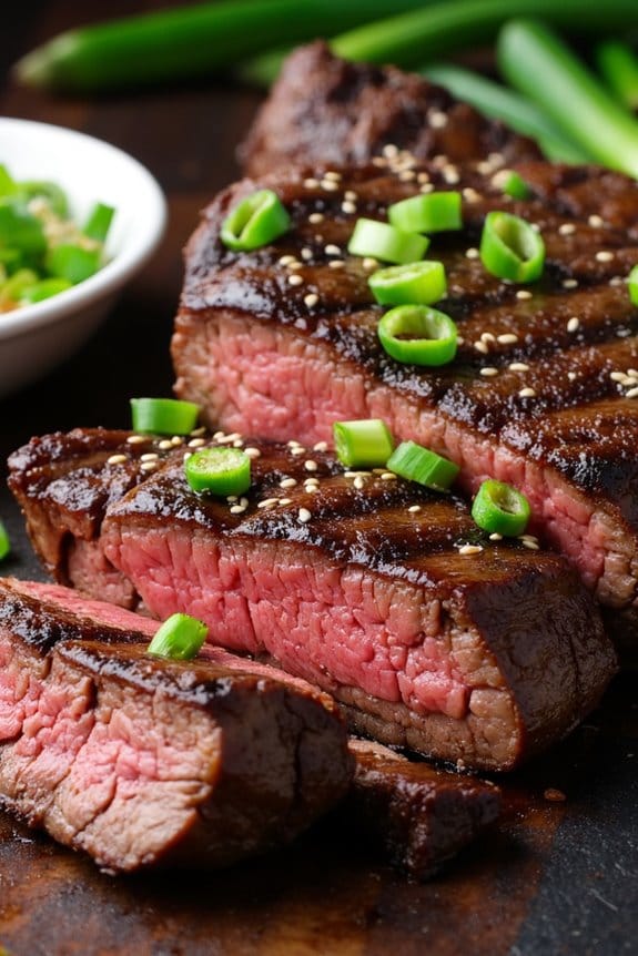 asian soy ginger steak
