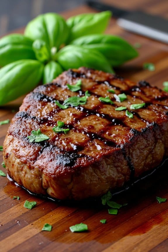 basil balsamic steak marinade recipe