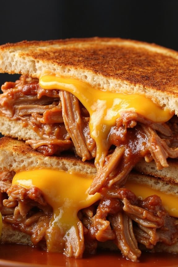 bbq pulled pork sandwich delight